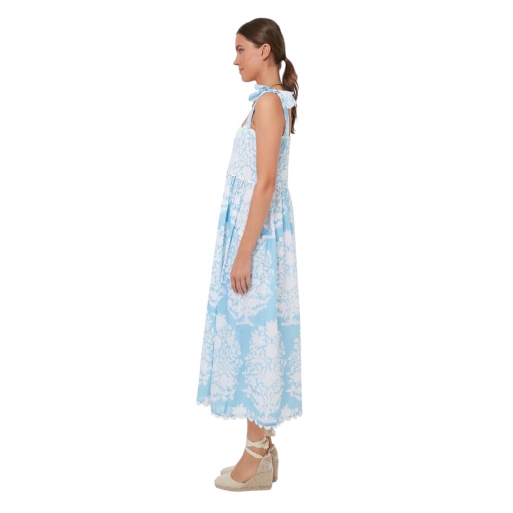 Juliet Dunn X Tuckernuck Palladio Ric Rac Midi Dress. M. Nwt. — image 4 of 7